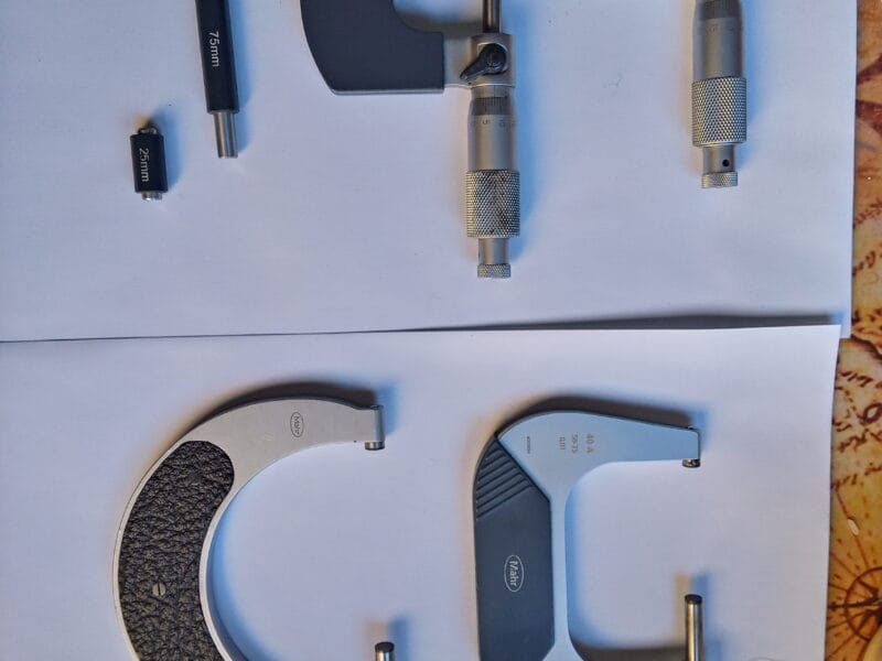 pack micrómetros de exteriores Mahr 00-100