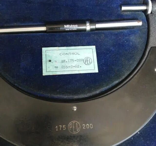 Micrómetro de exteriores PEL 175-200mm