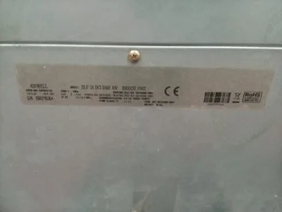 Aire Acondicionado inverter por Conductos Airwell.