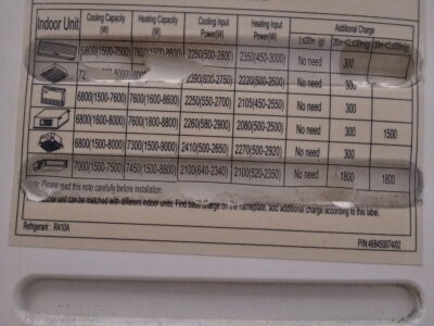Aire Acondicionado inverter por Conductos Airwell.