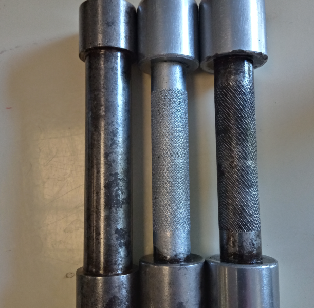 calibres de tampón liso pasa-no pasa, de 24 a 26mm