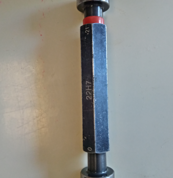 Calibres de tampón liso, pasa - no pasa, 22mm, 29 y 30mm