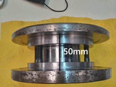 Plato/Eje Portamuelas para Rectificado