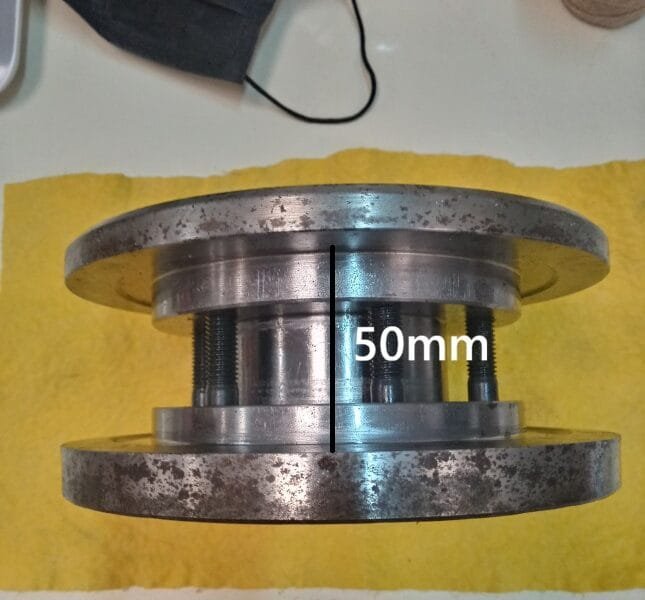 Plato/Eje Portamuelas para Rectificado