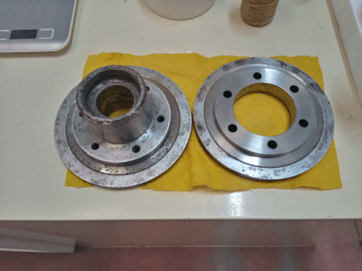 Plato/Eje Portamuelas para Rectificado