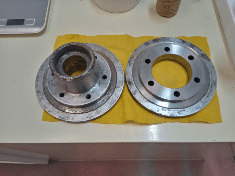 Plato/Eje Portamuelas para Rectificado