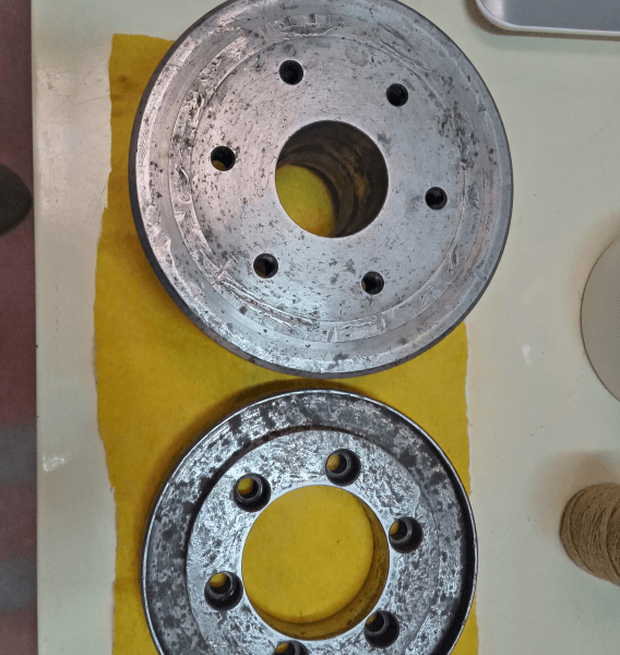 Plato/Eje Portamuelas para Rectificado