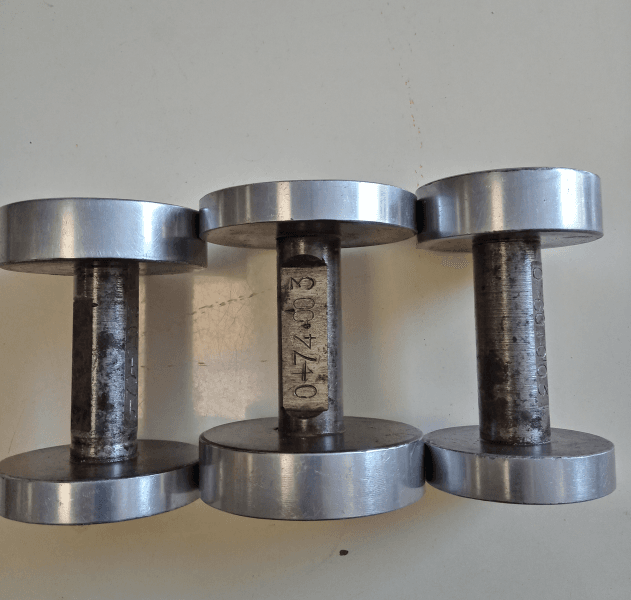 Calibre de tampón liso pasa/no pasa, 60-70-74mm