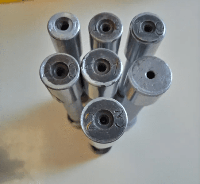 Calibres de tampón liso pasa - no pasa, 17/23mm