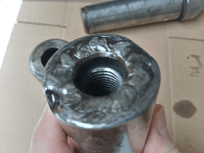 husillo o mandril portapinzas para torno